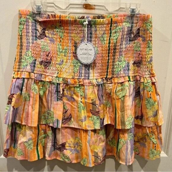 Just Bellina Tiered Skirt size Large - Picture 1 of 5